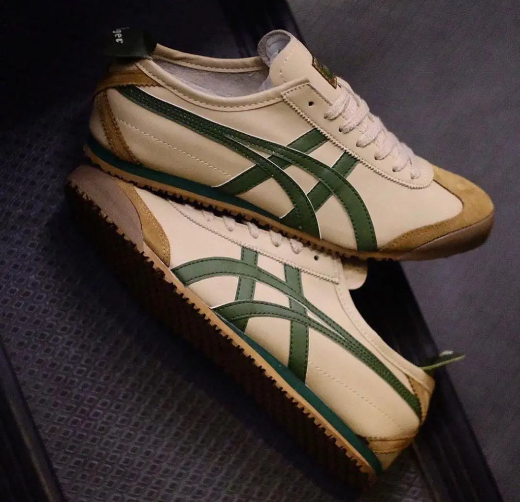 _*Onitsuka Tiger Mexico 66 Beige Green GrassFix 221