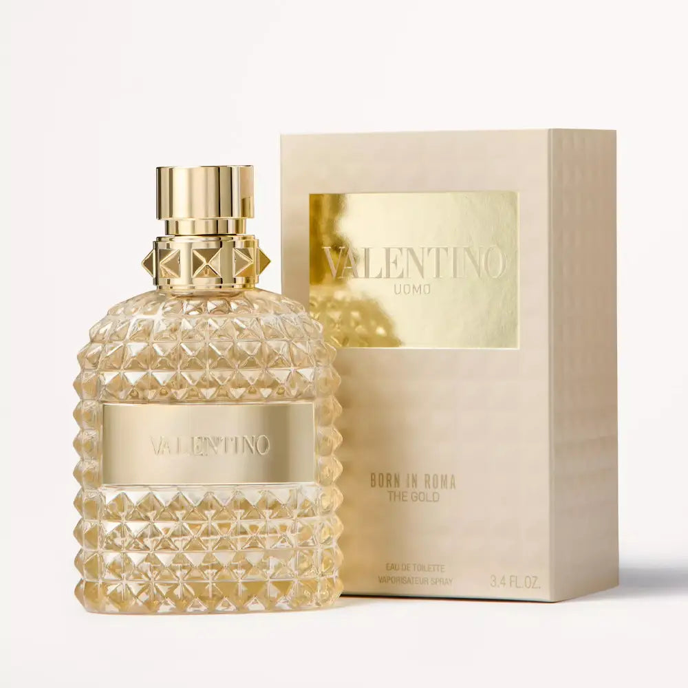 384 Valentino Uomo Born In Roma The Gold Eau de Toilette 100ml - For Him