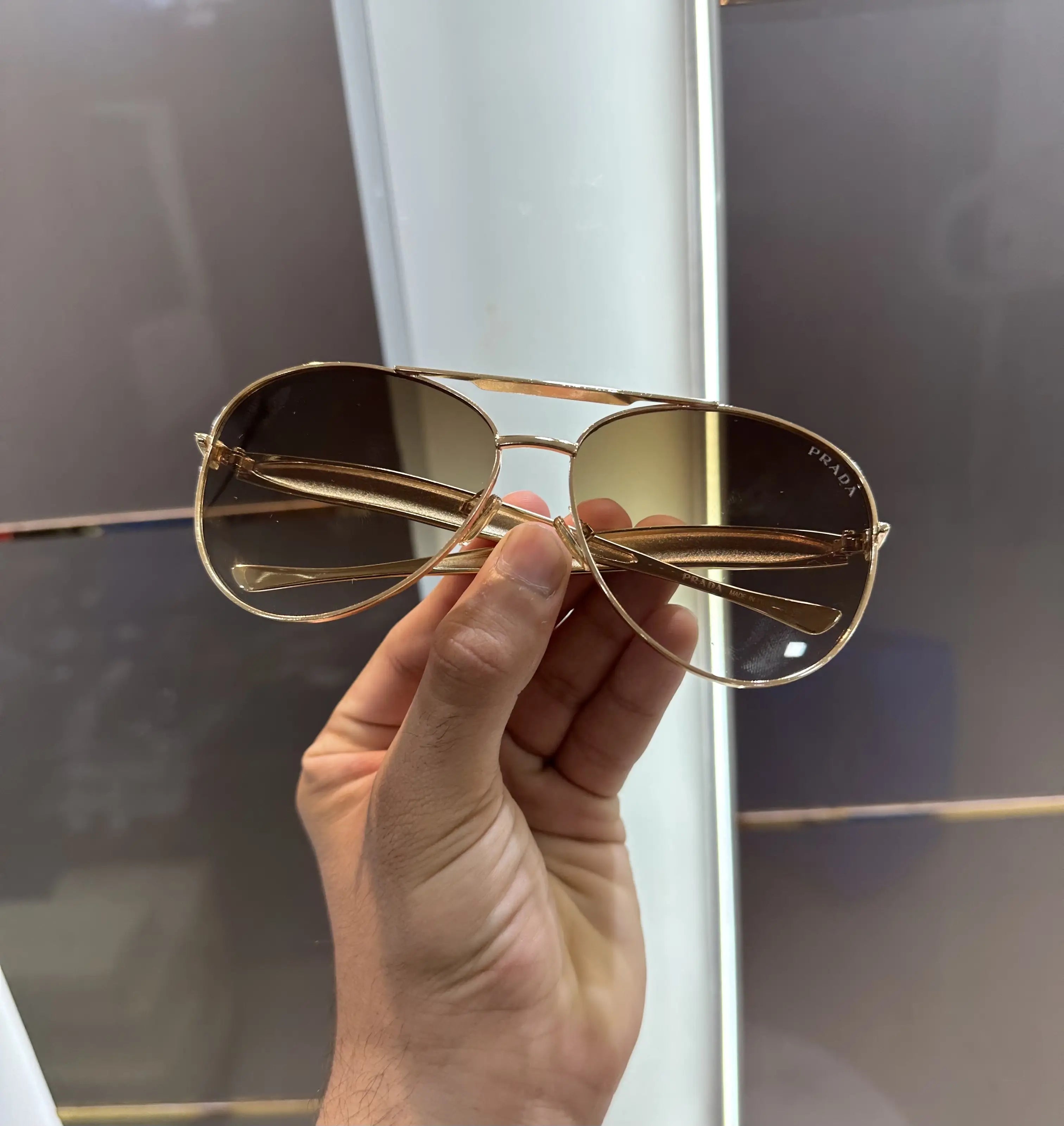 Prad a Gold Brown Metal Premium Shades 5008 Secondary image