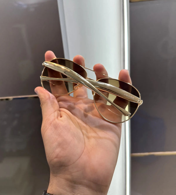 Prad a Gold Brown Metal Premium Shades 5008