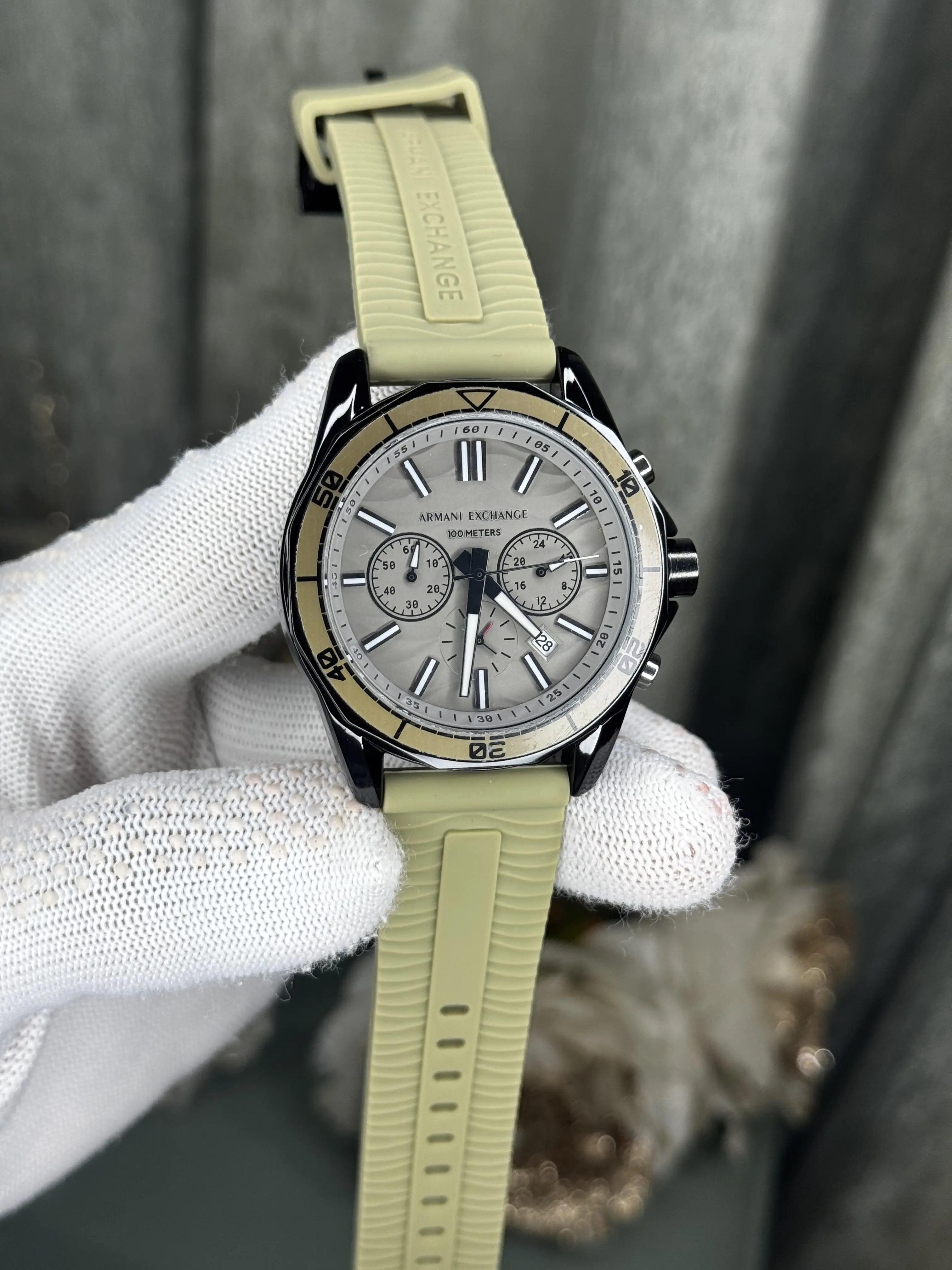 Arman i Exchange Spencer Olive Premium Chronograph Watch Main image