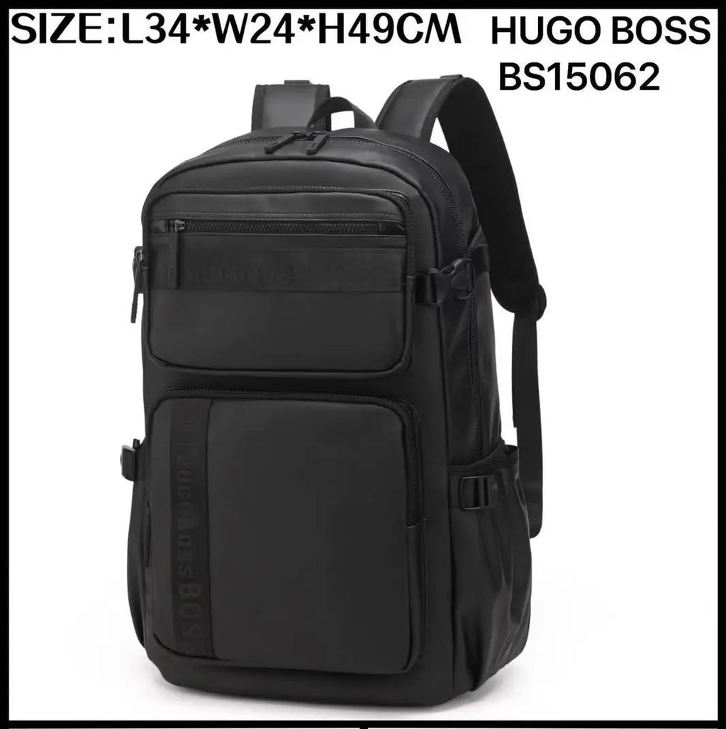Hugo Bos s Luxury Imported Backpack Black b2978