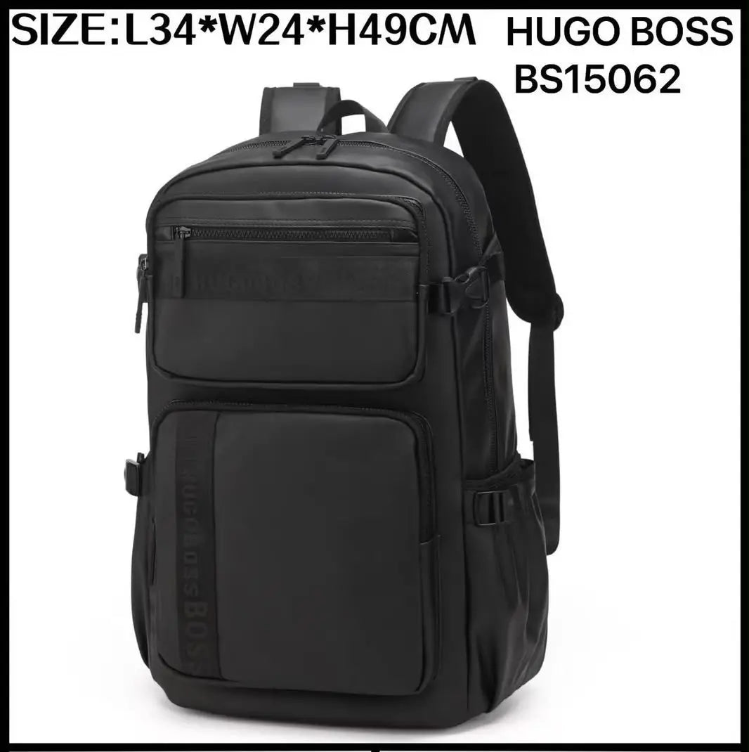 Hugo Bos s Luxury Imported Backpack Black b2978