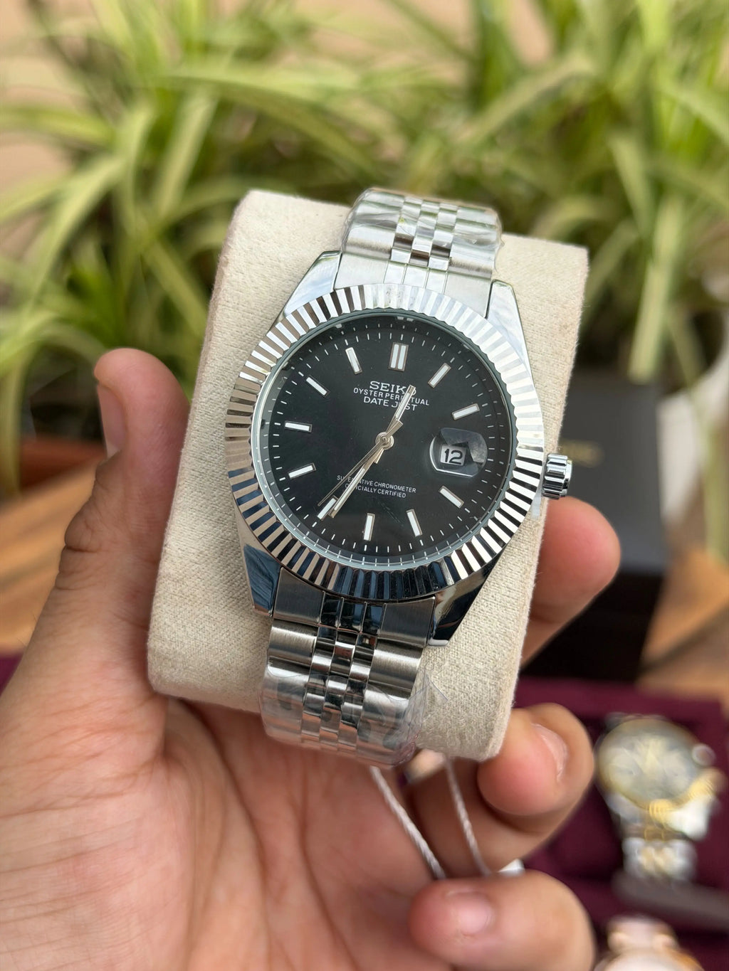 Seiko Date Just heavy quality