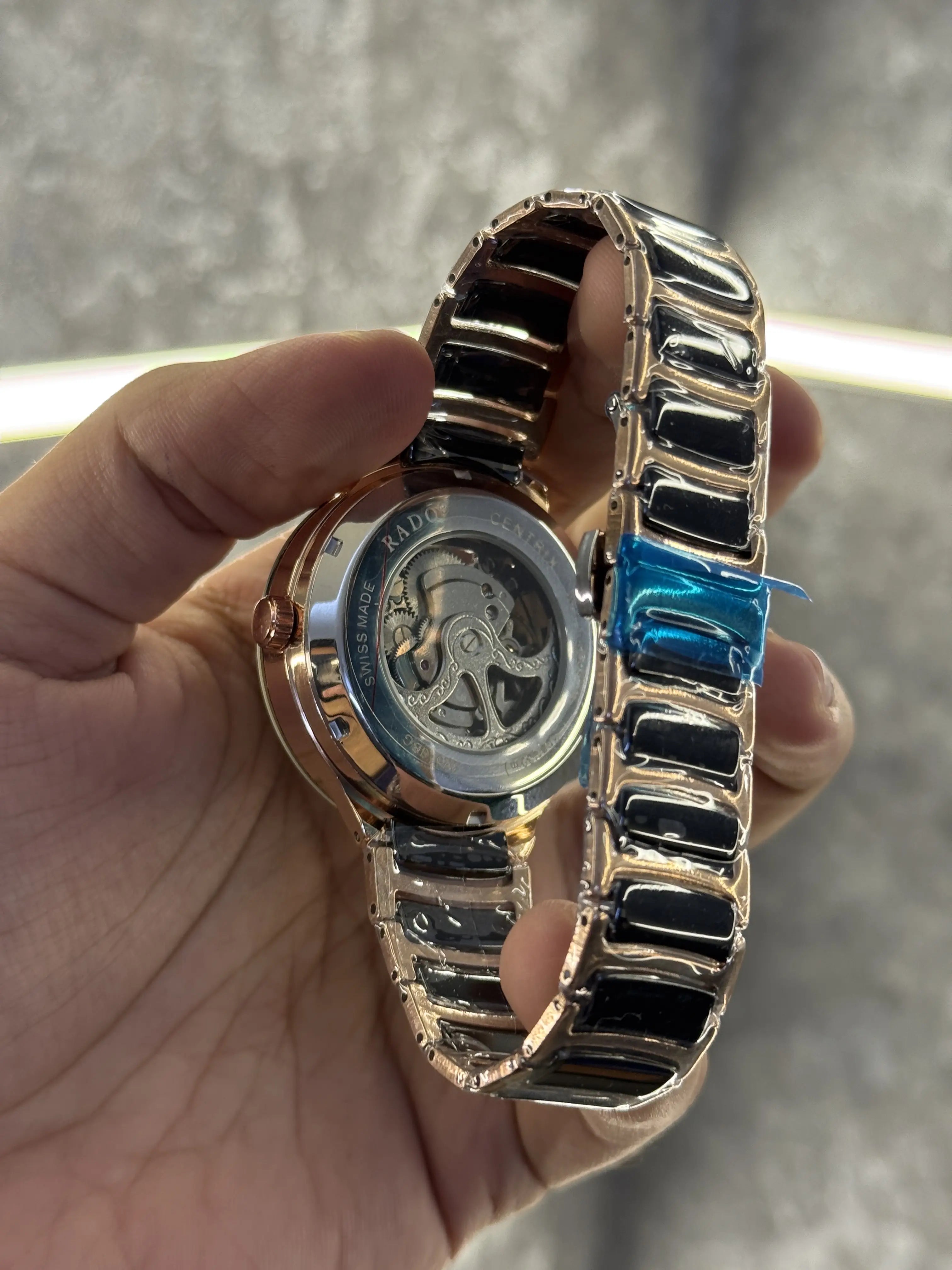 Rado Ceramic Chocolate Open Heart Automatic 110