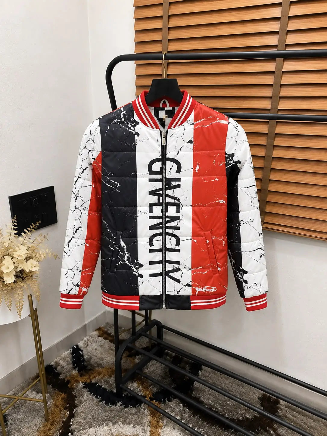 Givench_y Printed Turkey Imported Premium Puffer Jacket