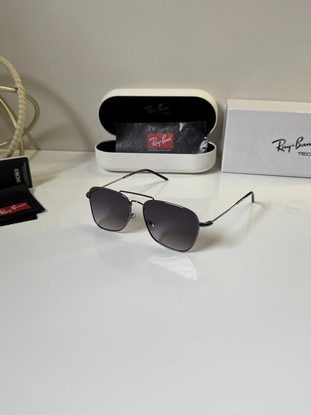 Rayban_3632_Gun_Blue_Shaded