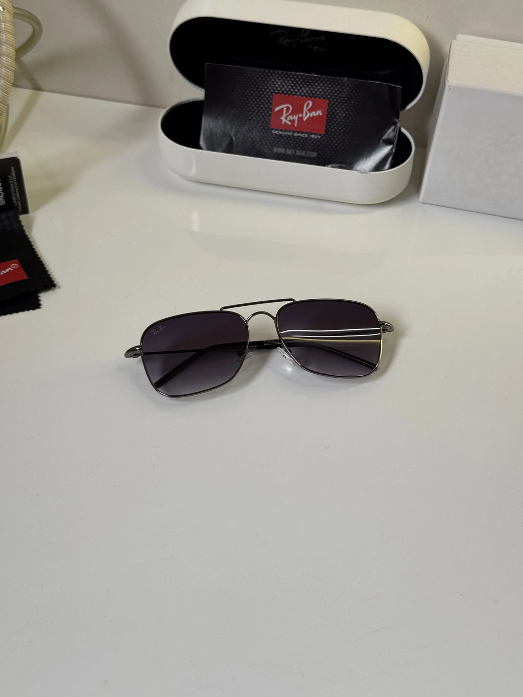 Rayban_3632_Gun_Blue_Shaded