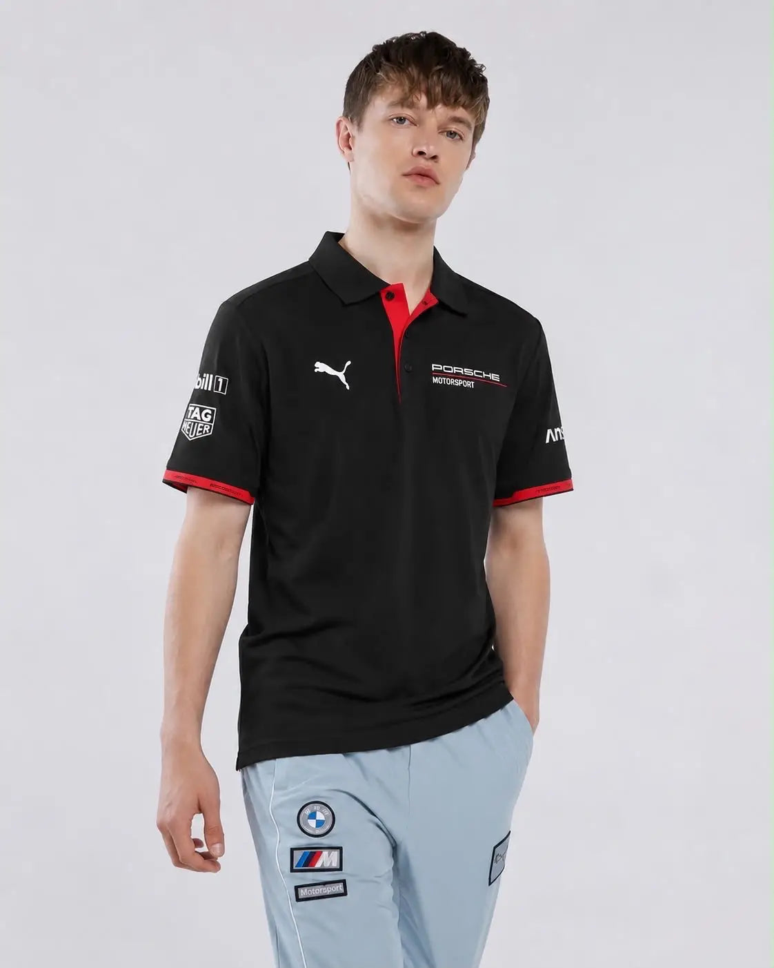 Pum a Black Porche Edition Premium Polo T-shirt Main image