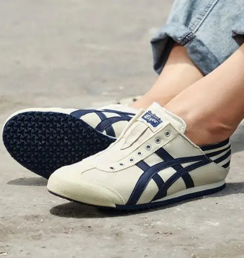 Onitsuka Tiger Mexico 66 Slip On Paraty Cream White Natural Blue (463 Secondary image
