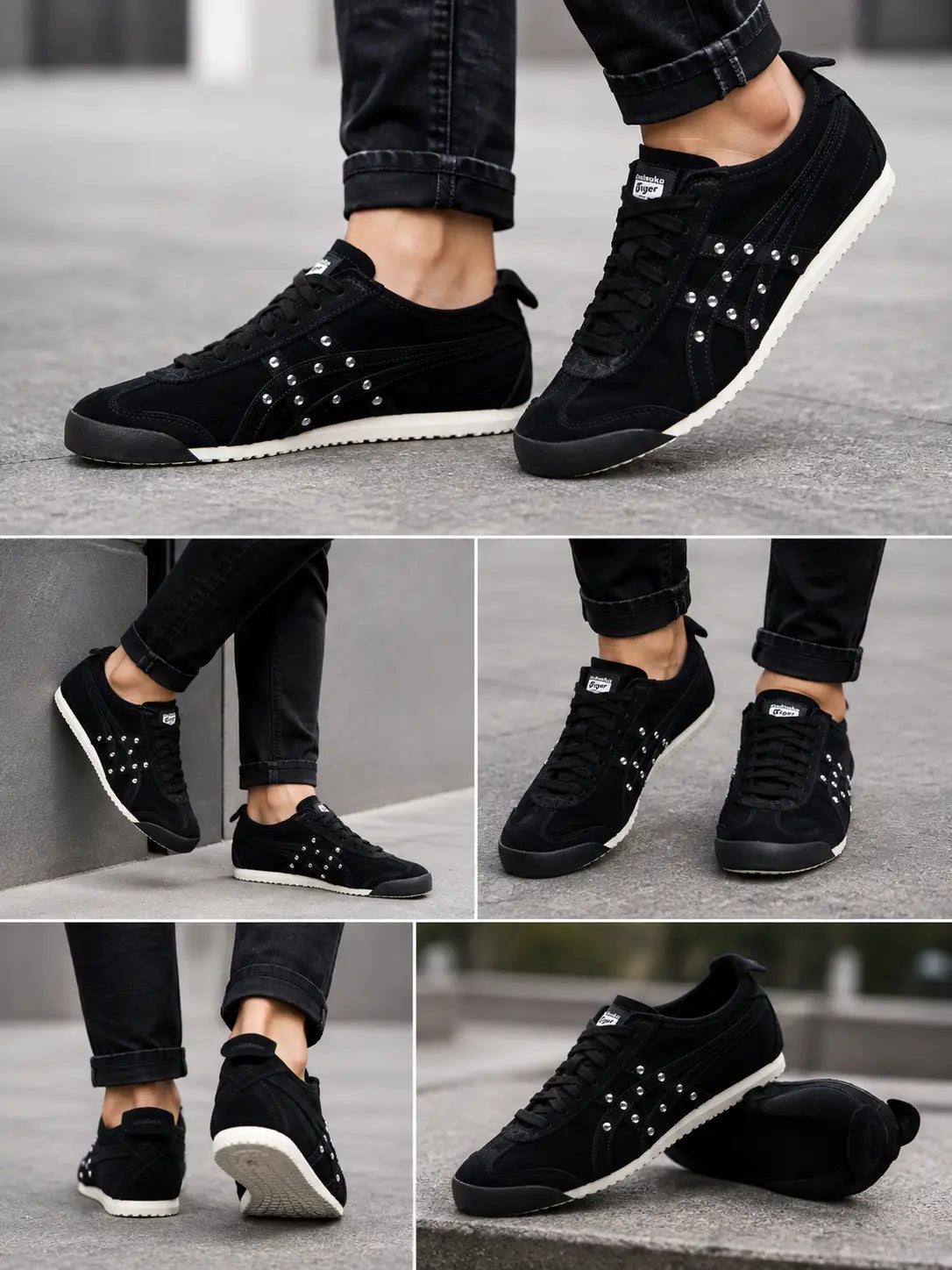 Onitsukaa tiger Mexico 66 SD Crystal black suede (390) fix Secondary image