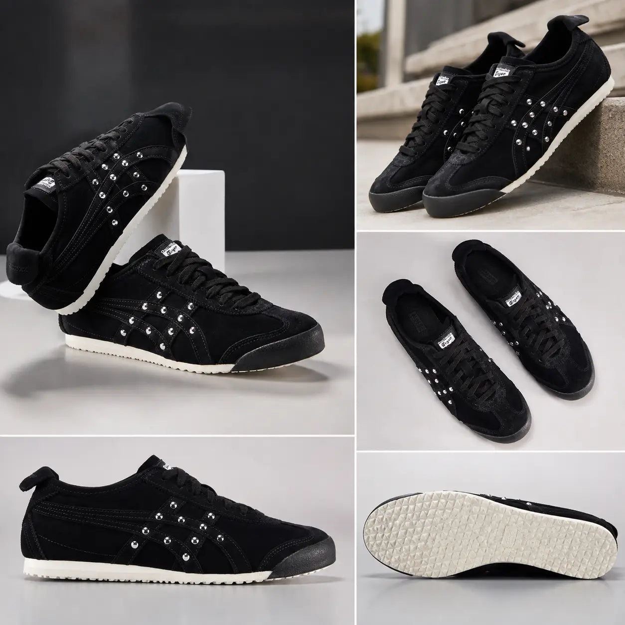 Onitsukaa tiger Mexico 66 SD Crystal black suede (390) fix Main image