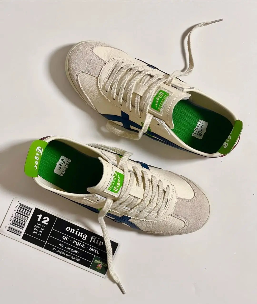 Onitsuk_a Tiger Mexico 66 Cream Mako Blue 152