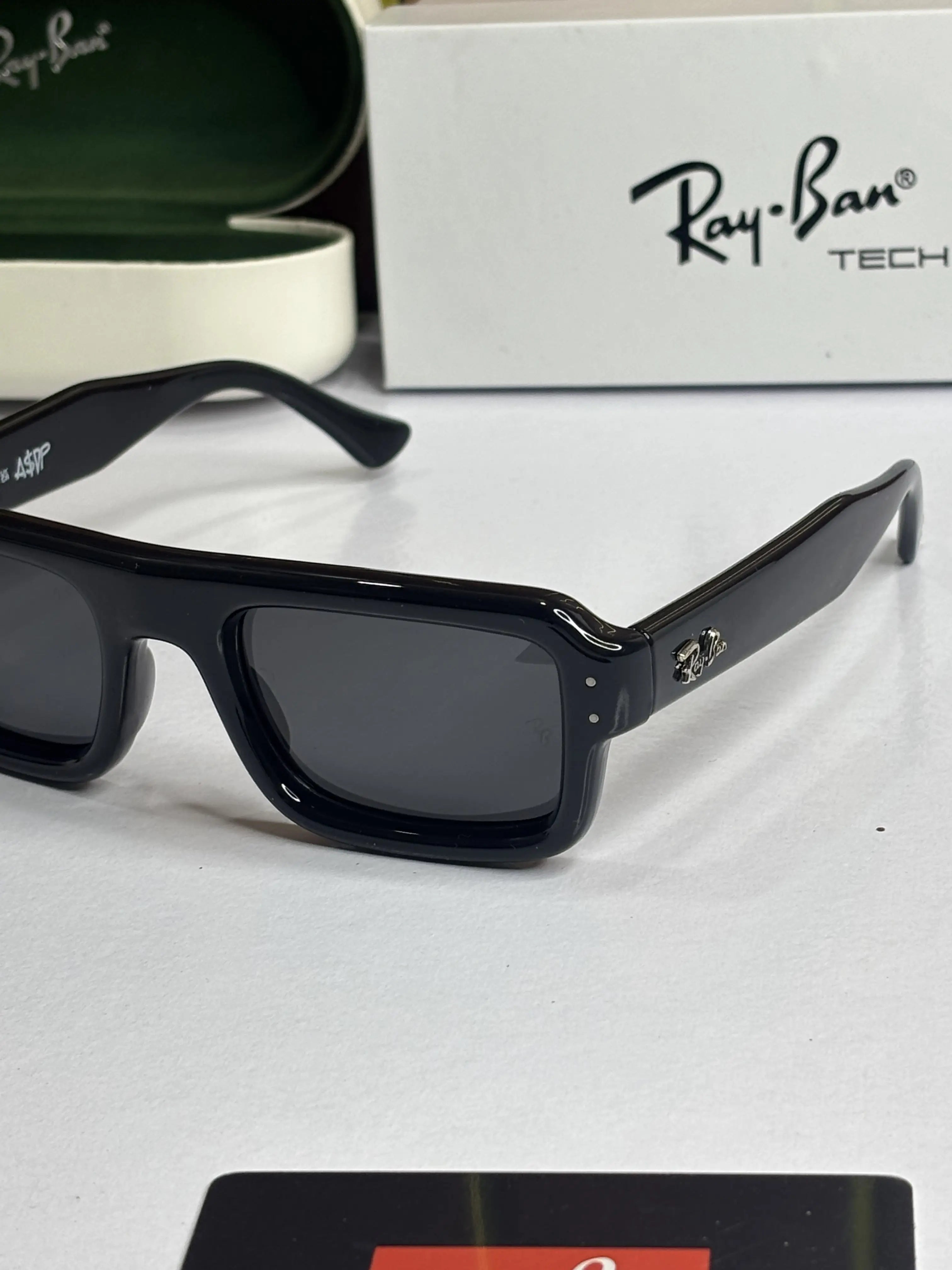 Rayban 4954 Puffer Square Glossy Black 