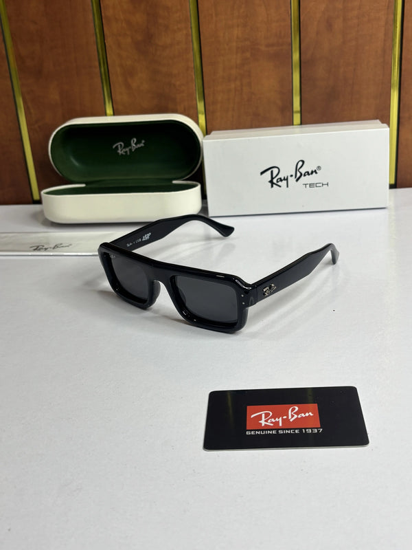 Rayban 4954 Puffer Square Glossy Black 