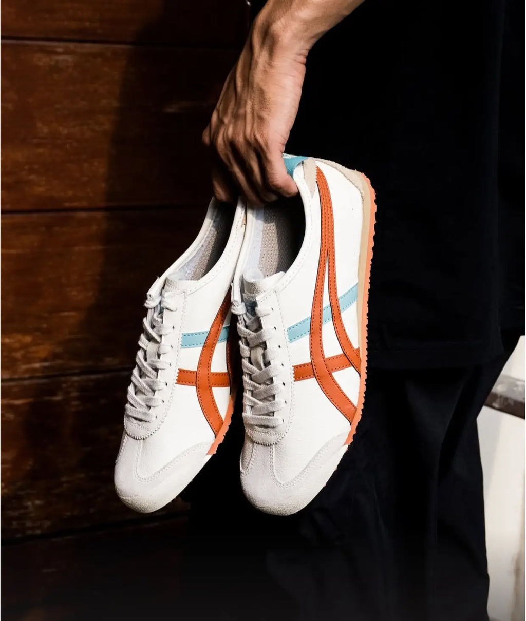 Onitsuk_a TIGER Mexico 66 CREAM PIQUANT ORANGE 223. Fix