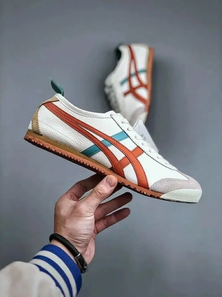 Onitsuk_a TIGER Mexico 66 CREAM PIQUANT ORANGE 223. Fix