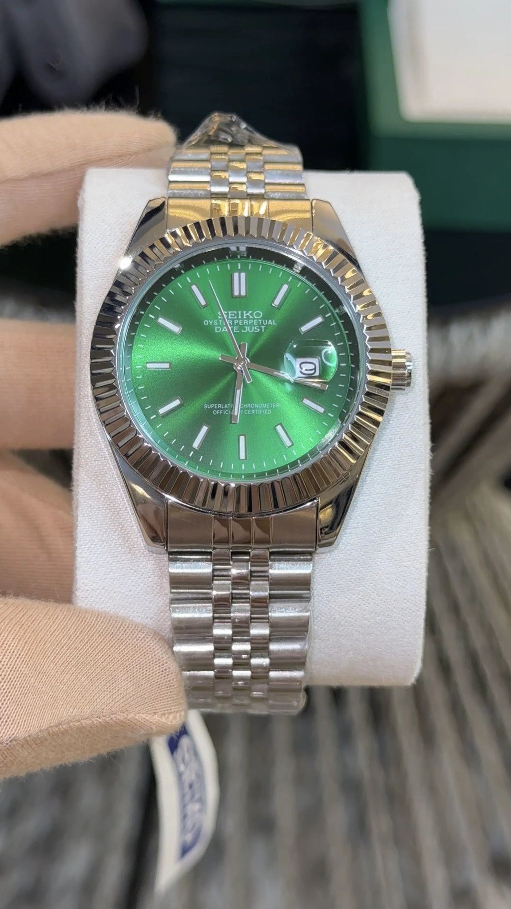 Seiko Date Just heavy quality  