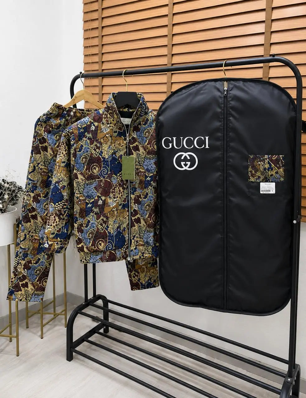 Gucc_i Turkey Imported Jacquard Fabric Printed Premium Cord Set