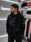 Suprem e Black  Imported Zipper Jacket