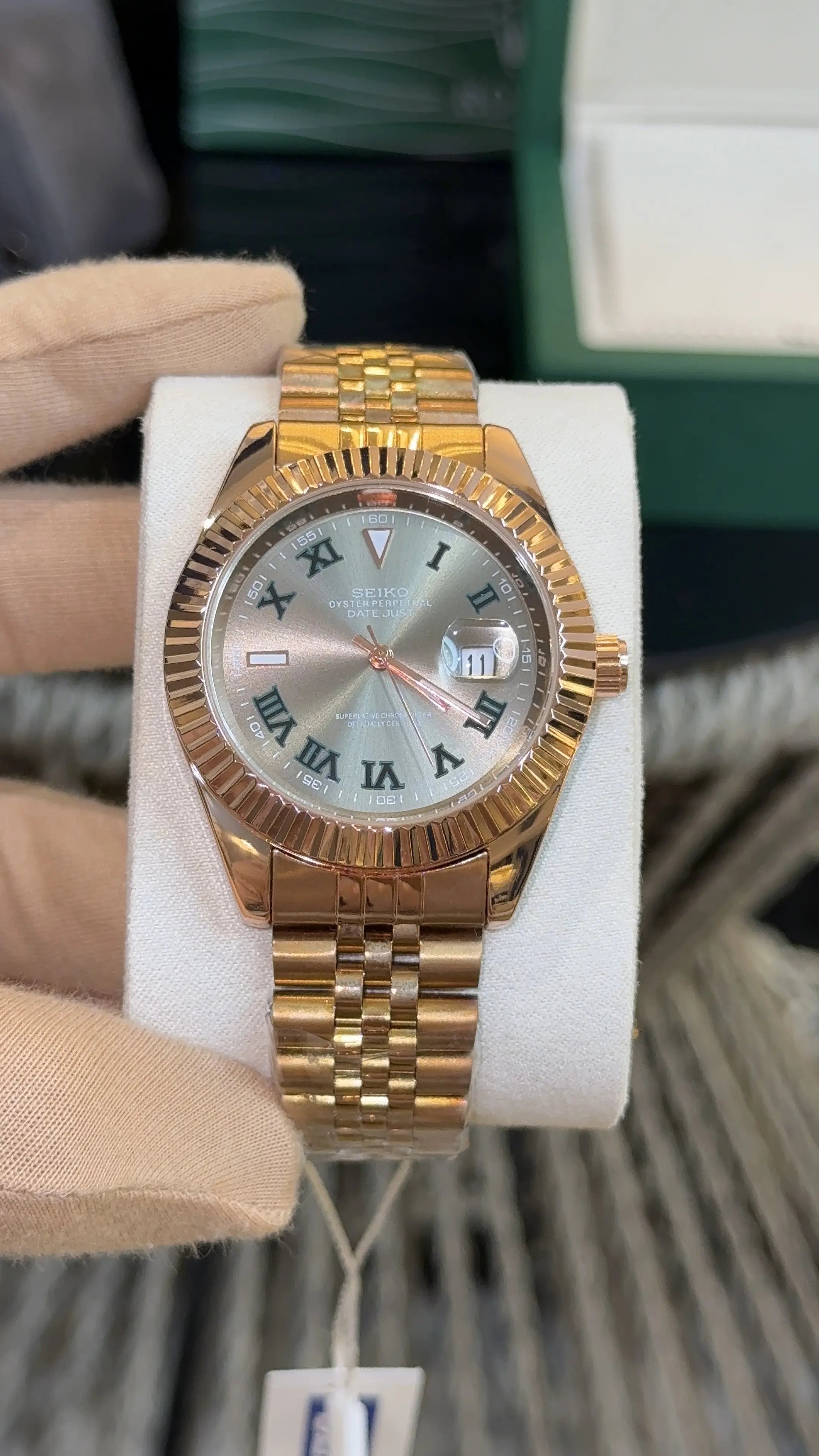 Seiko Date Just heavy quality  