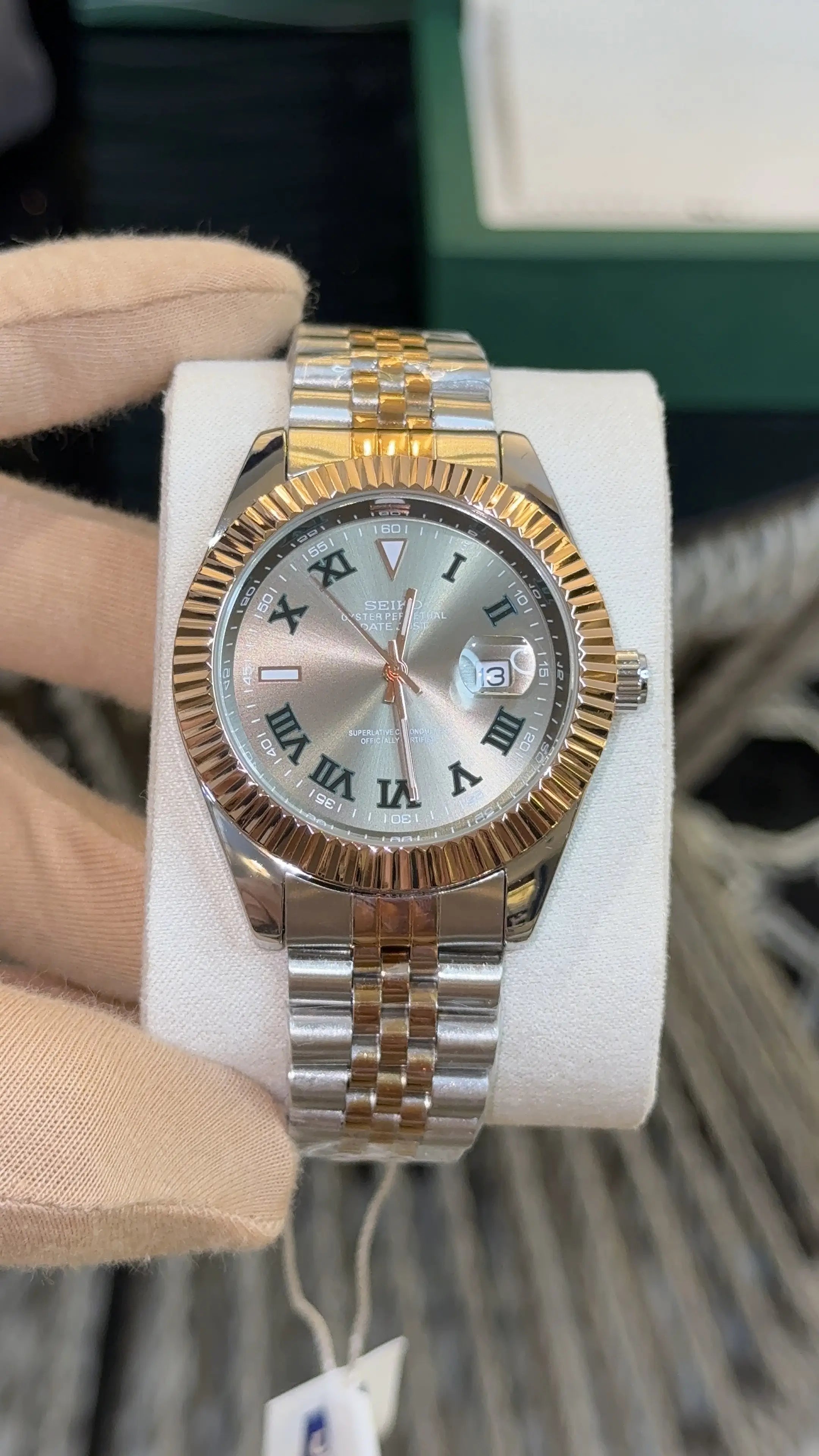 Seiko Date Just heavy quality  