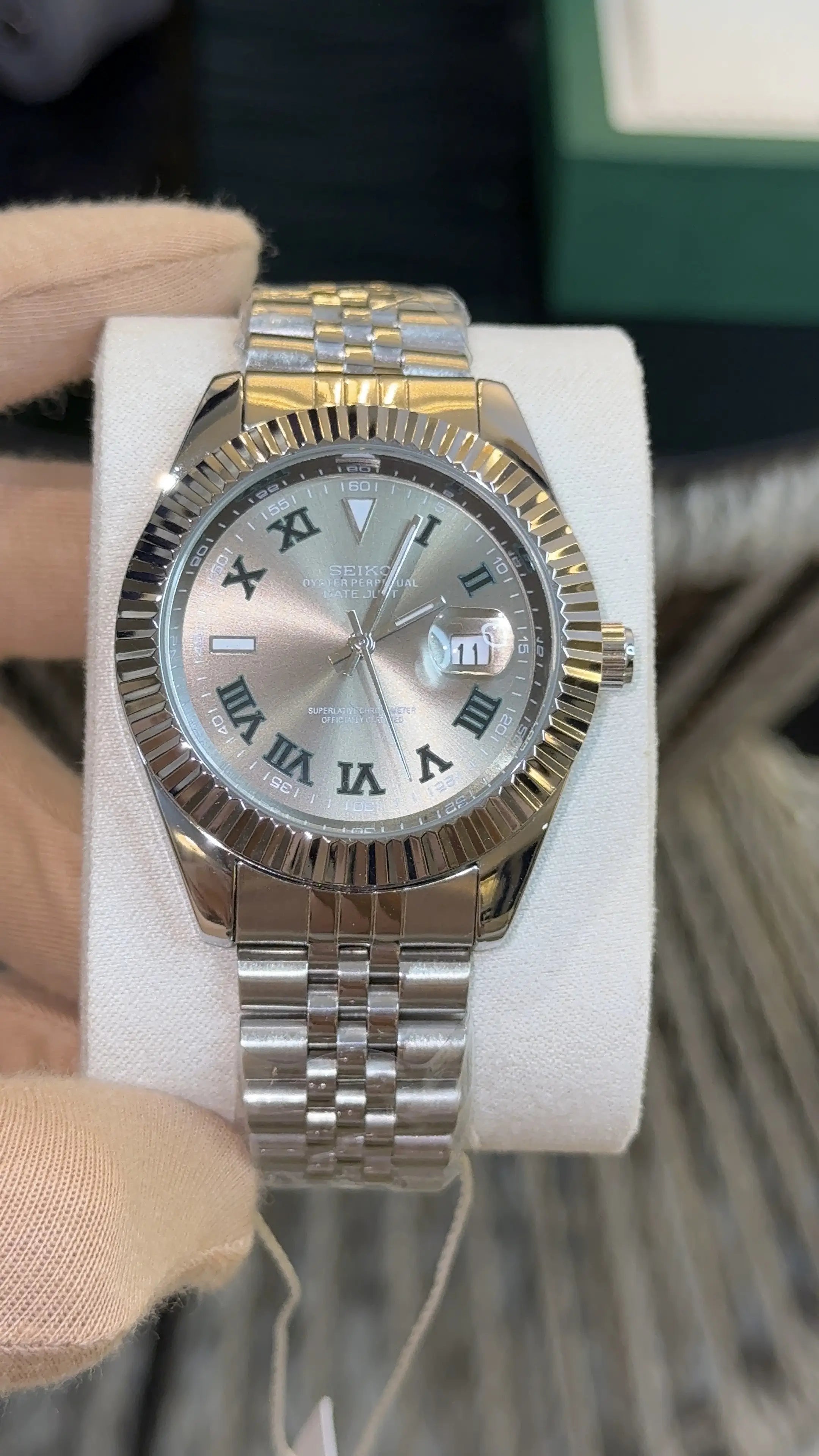 Seiko Date Just heavy quality  