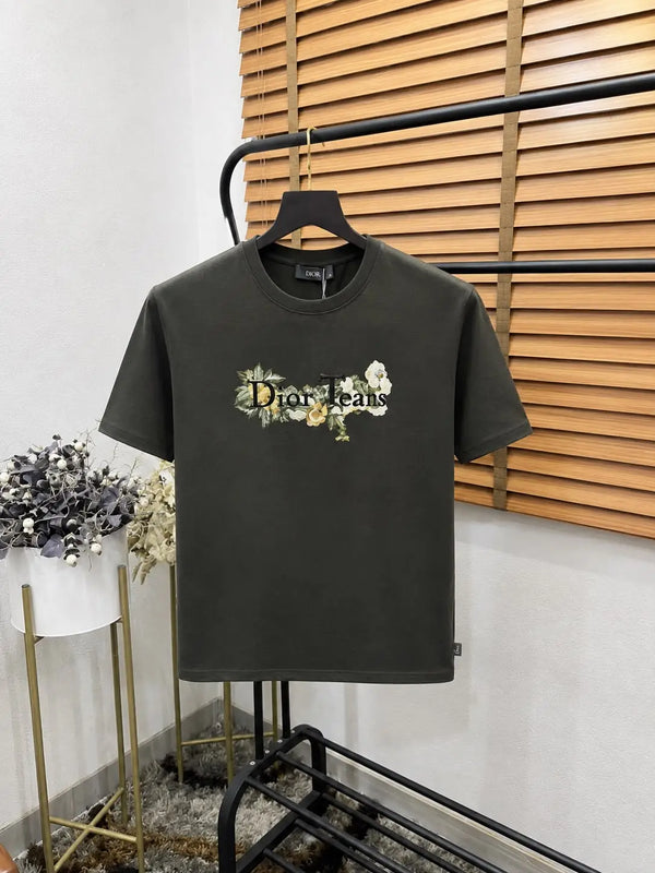 Christian Dio_r Furr Embroidered Printed Imported Premium T-shirt