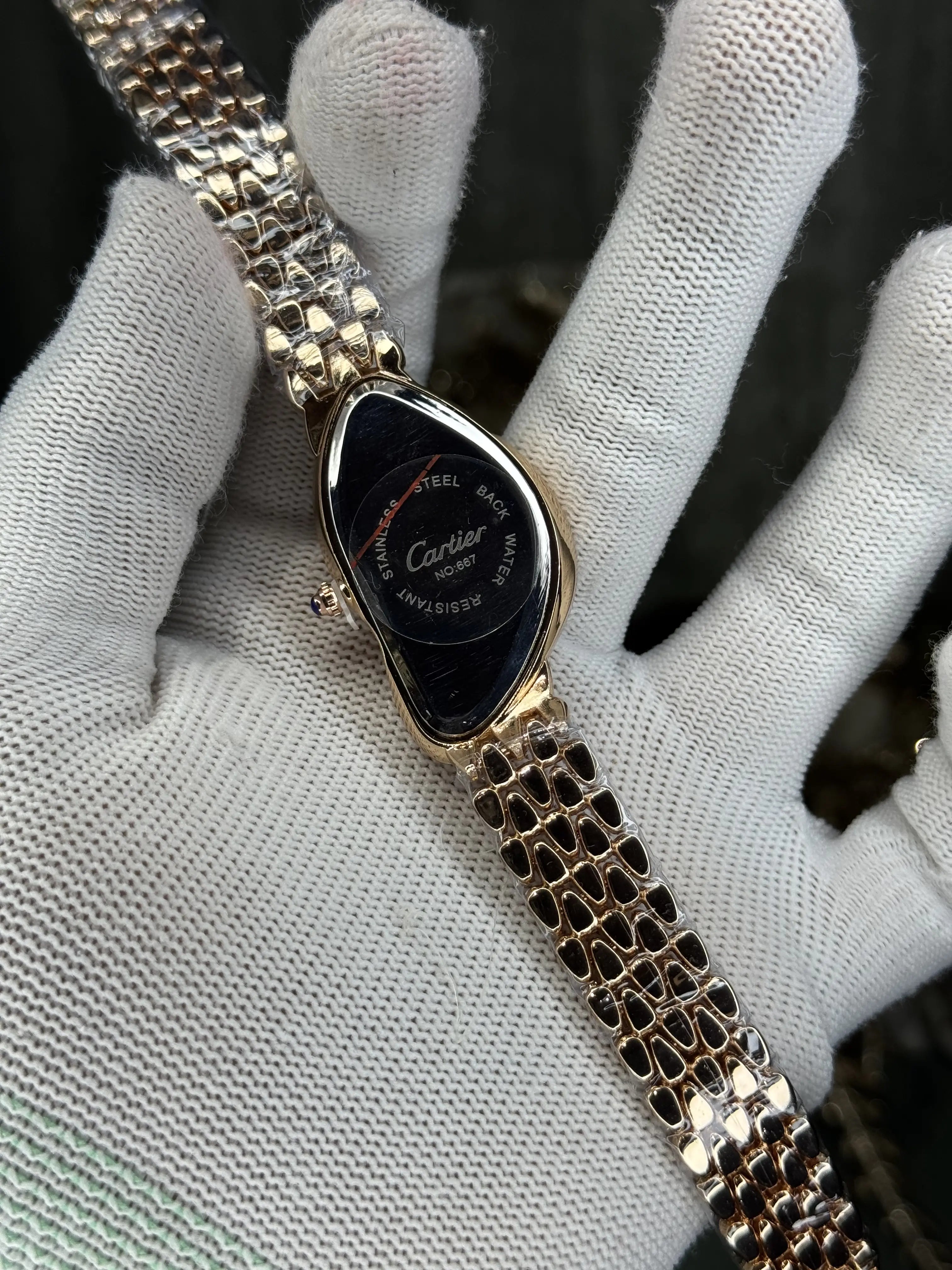 Cartie r RoseGold Green Premium Ladies Watch
