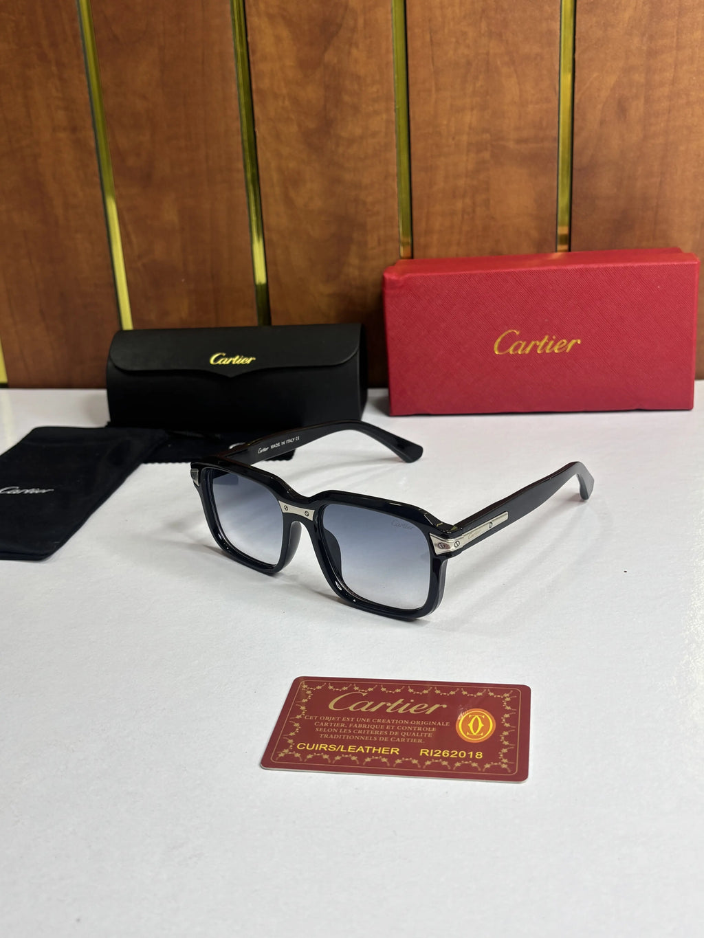 Cartier 482 Black Blue