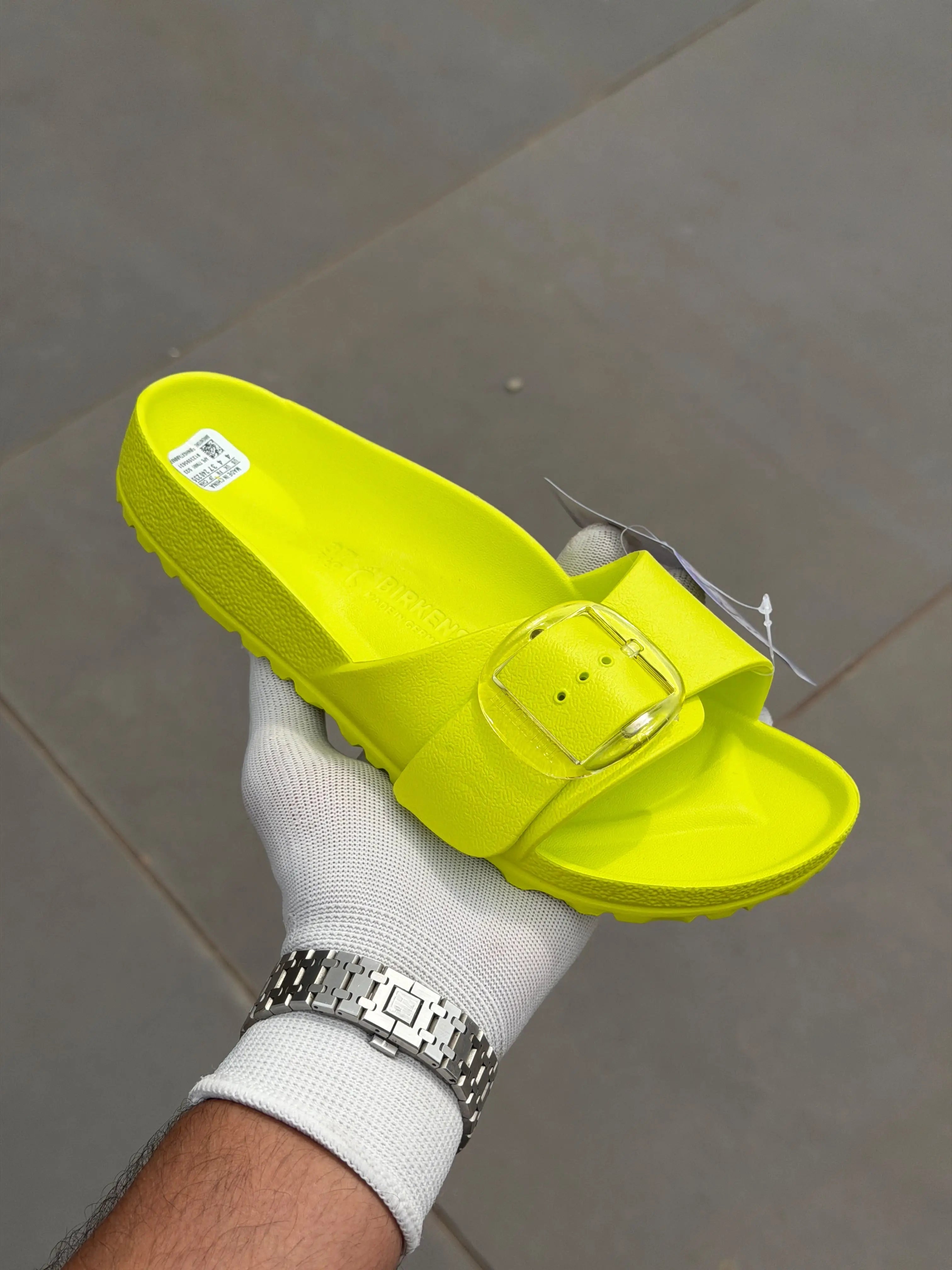 BIRKENSTOCK EVA MADRID BIG BUCKLE NEON