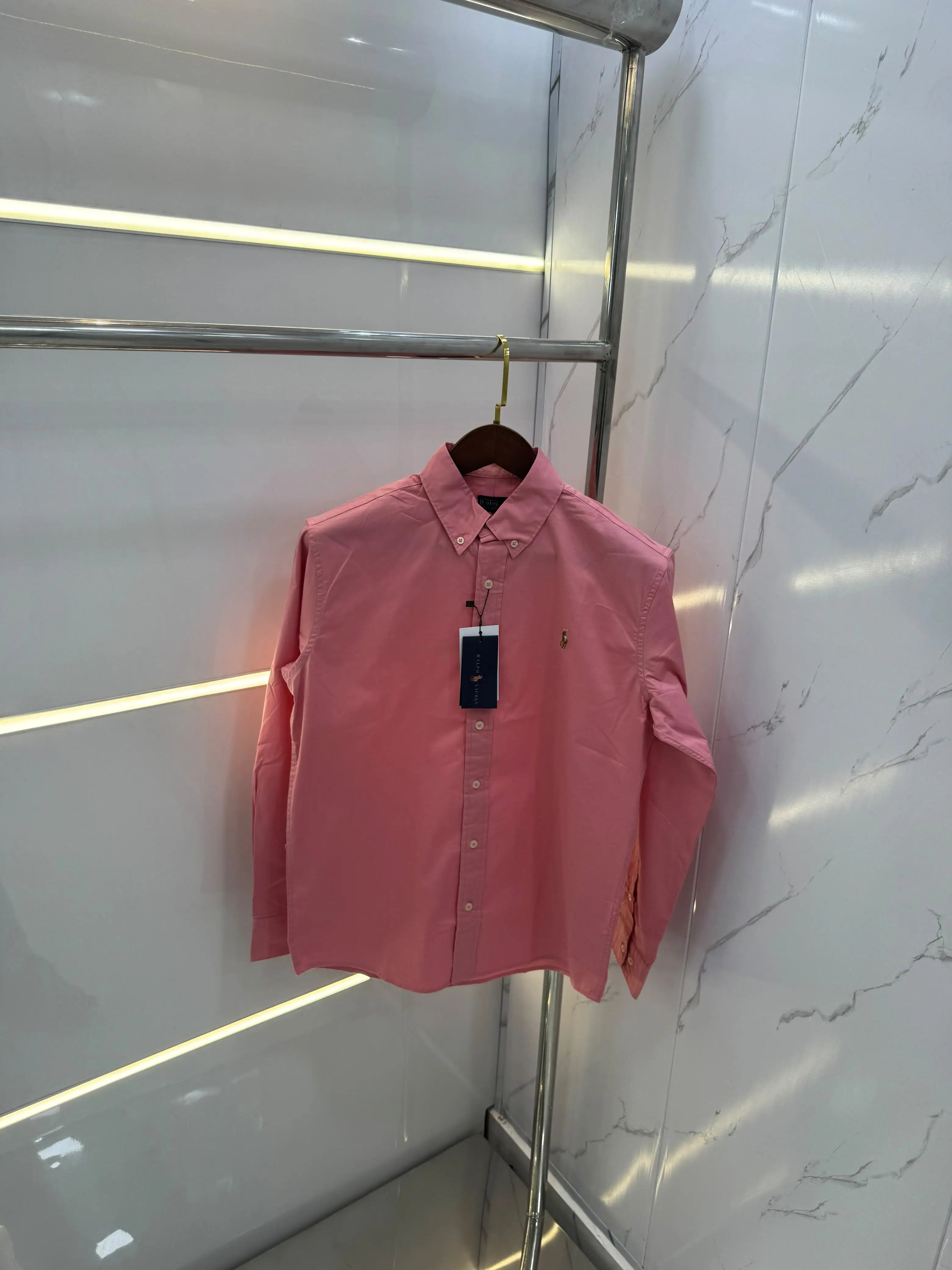 Ralph Lauren Pink Premium cotton Shirt