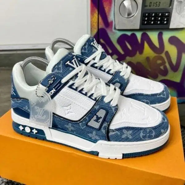 Loui_s Vuitton Trainer Denim Blue 