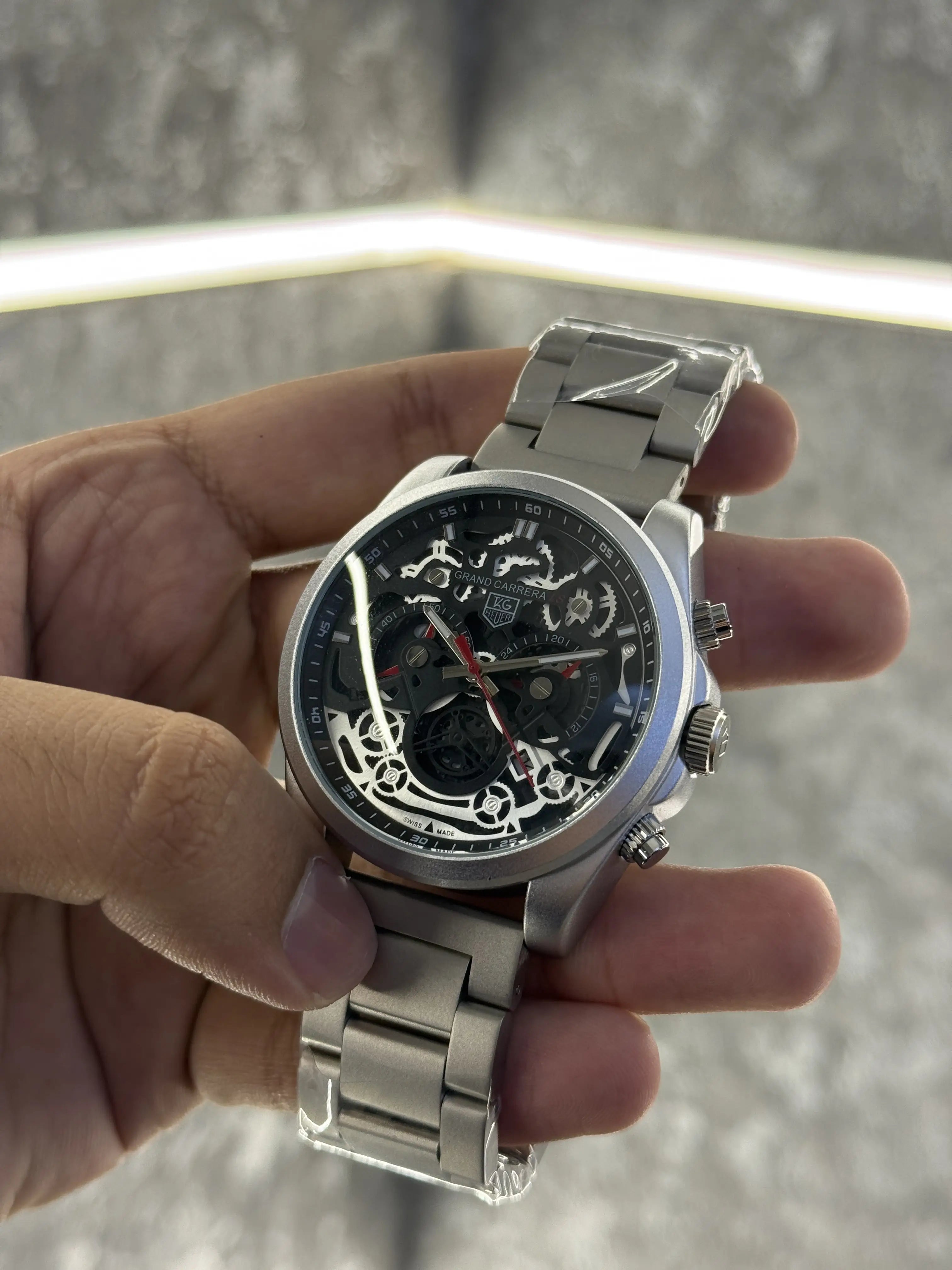 Tag cr7 grey black all chronograph working Main image