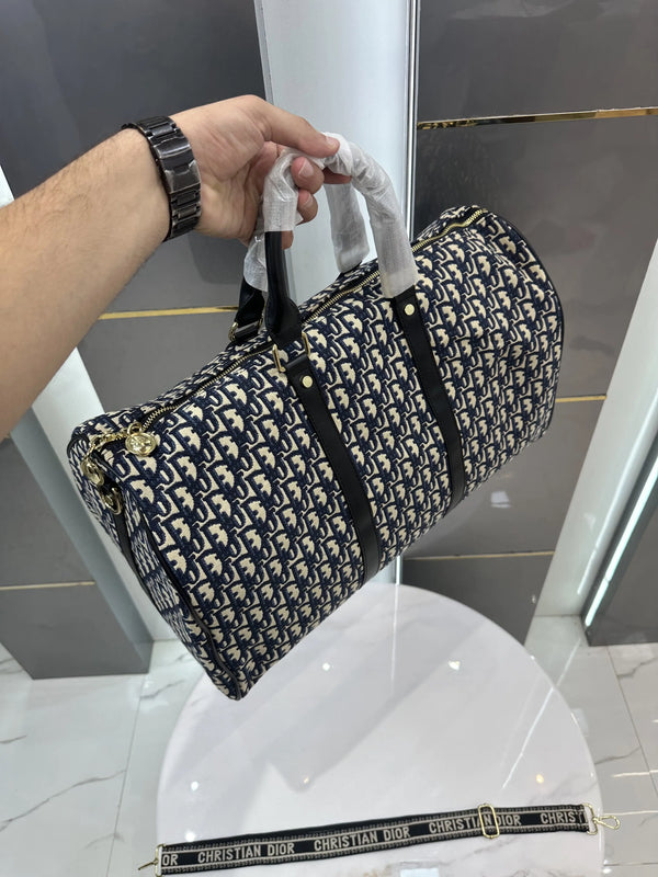Dio r Monogram Luxury Imported Duffel Bag d187