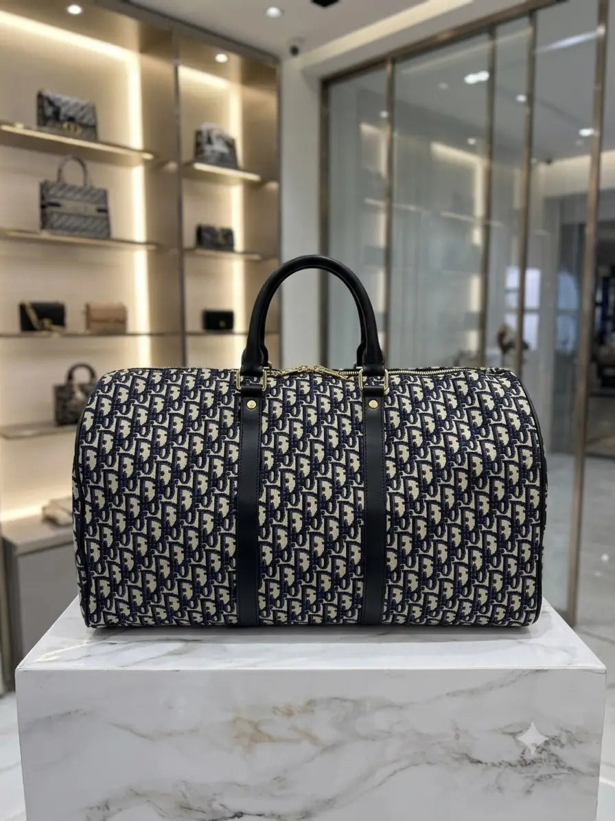 Dio r Monogram Luxury Imported Duffel Bag d187 Main image