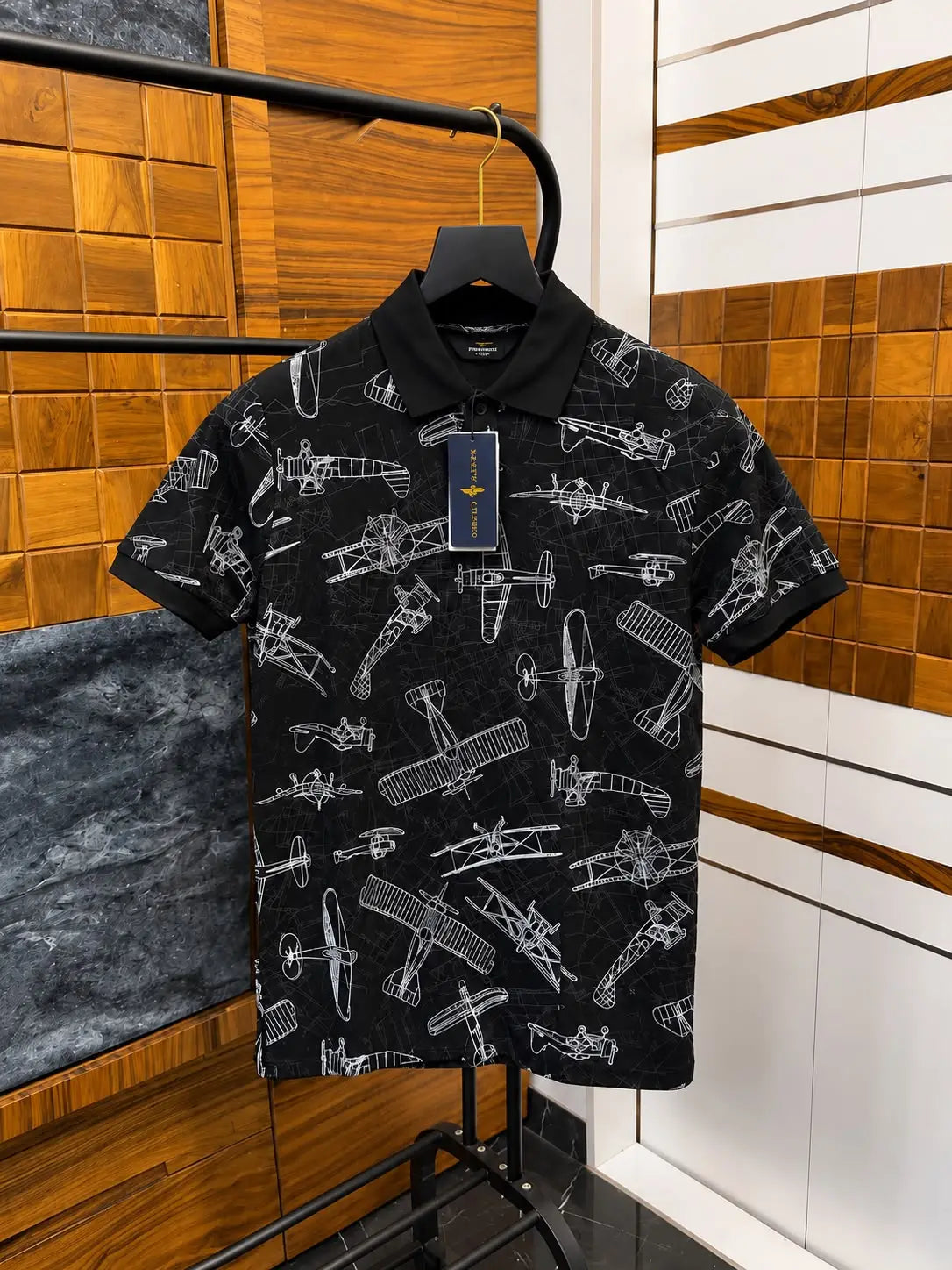Ralp_h Lauren All Over Printed Premium Polo T-shirt Main image