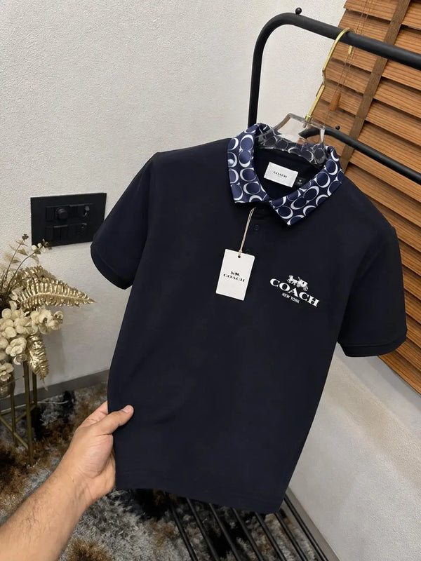 Coac_h Extra Premium Imported Classic Polo T-shirt (DN 505)