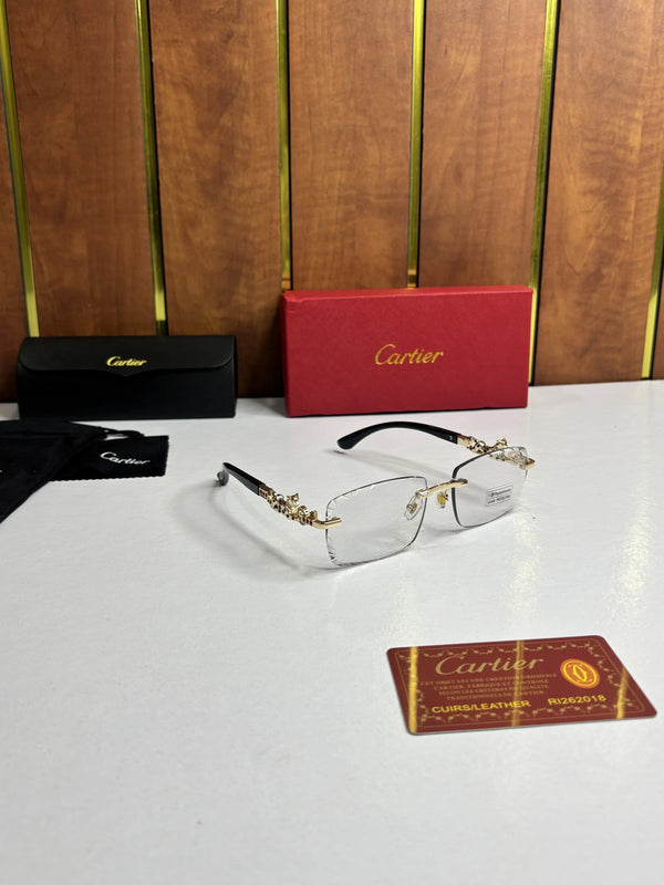 Cartier 2520 Gold Black Frame
