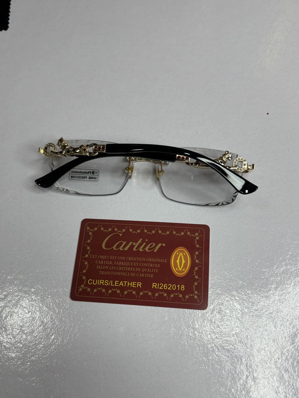 Cartier 2520 Gold Black Frame