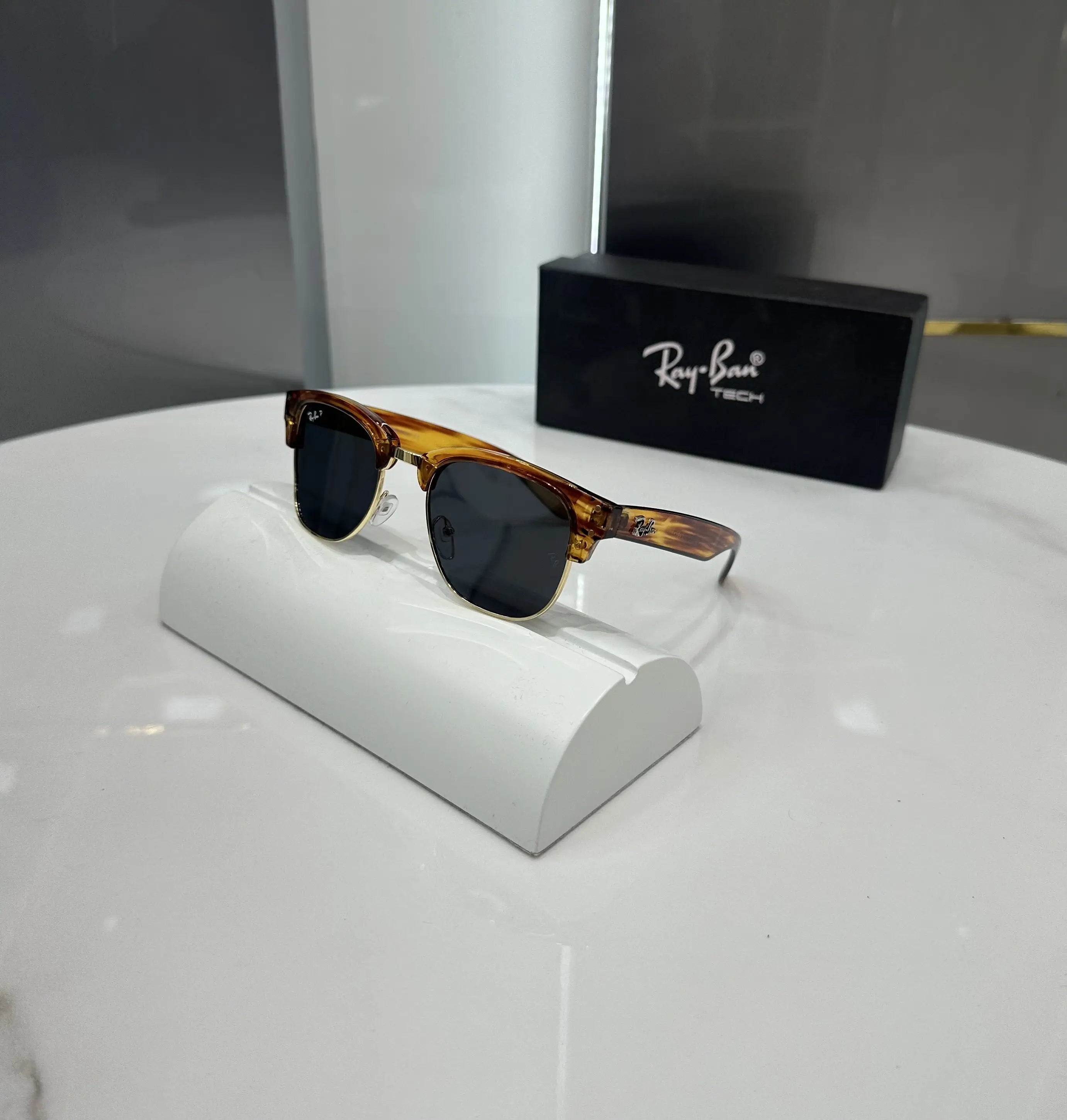 RayBan Orange Black Premium Shades 504 Main image