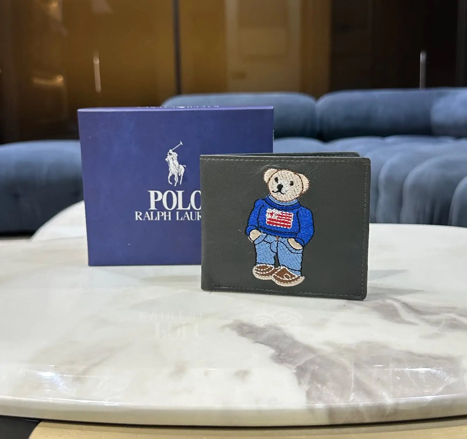 Ralph Laure n Embroided Premium Imported Wallet rl09