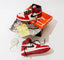 Nike Air Jordan Retro 1 High Lost And Found With POWDER SOLE OG BOX YELLOW BILL