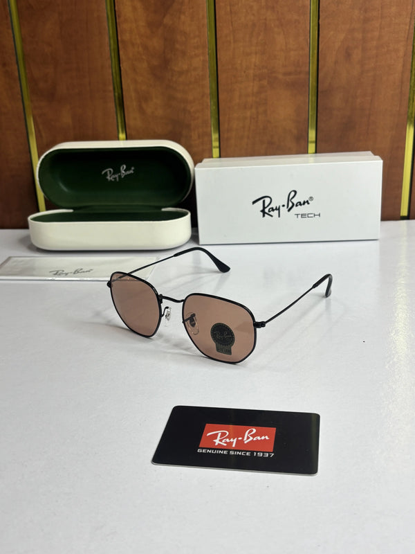 Rayban 3548 Black Red candy 