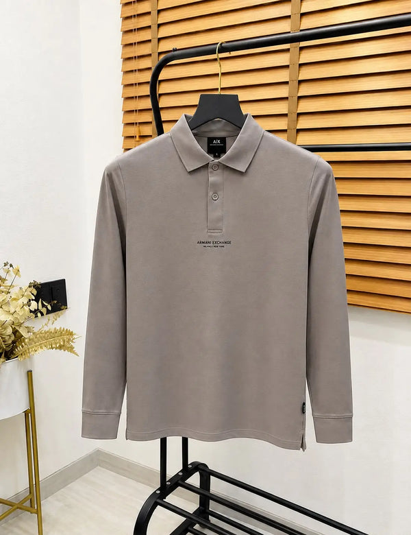 Arman_i Exchange Printed Premium Full Sleeves Polo T-shirt
