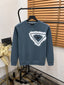 Prad_a Steel Logo Imported Premium Sweatshirt