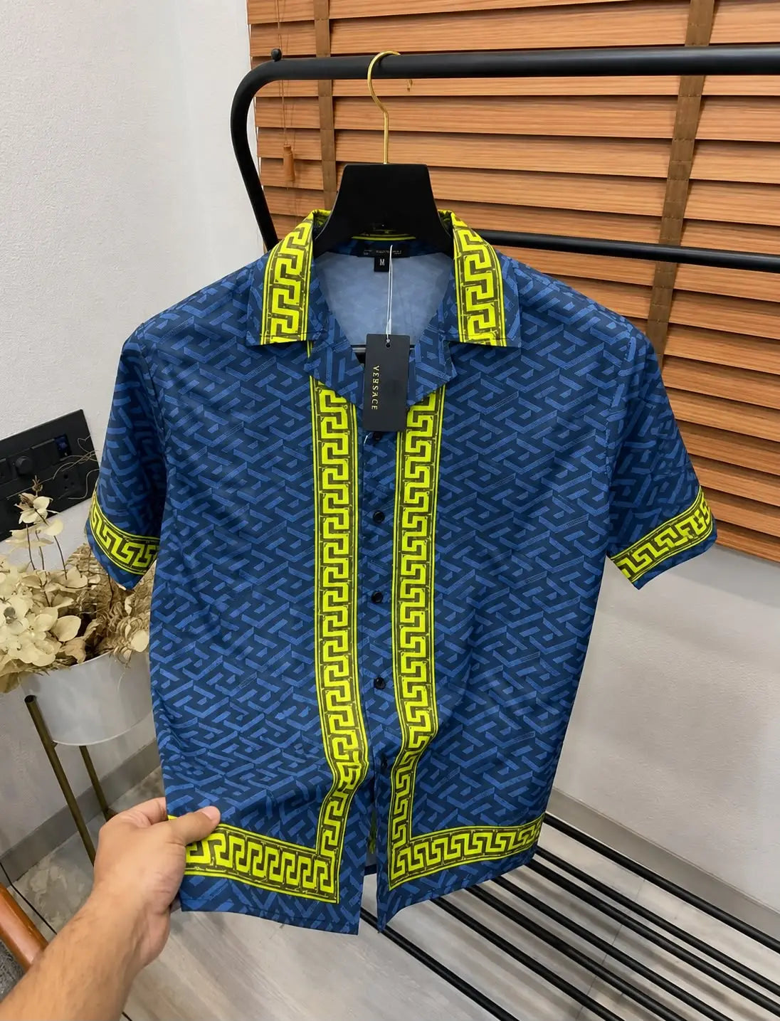 Versac_e Printed Turkey Imported Premium Half Shirt