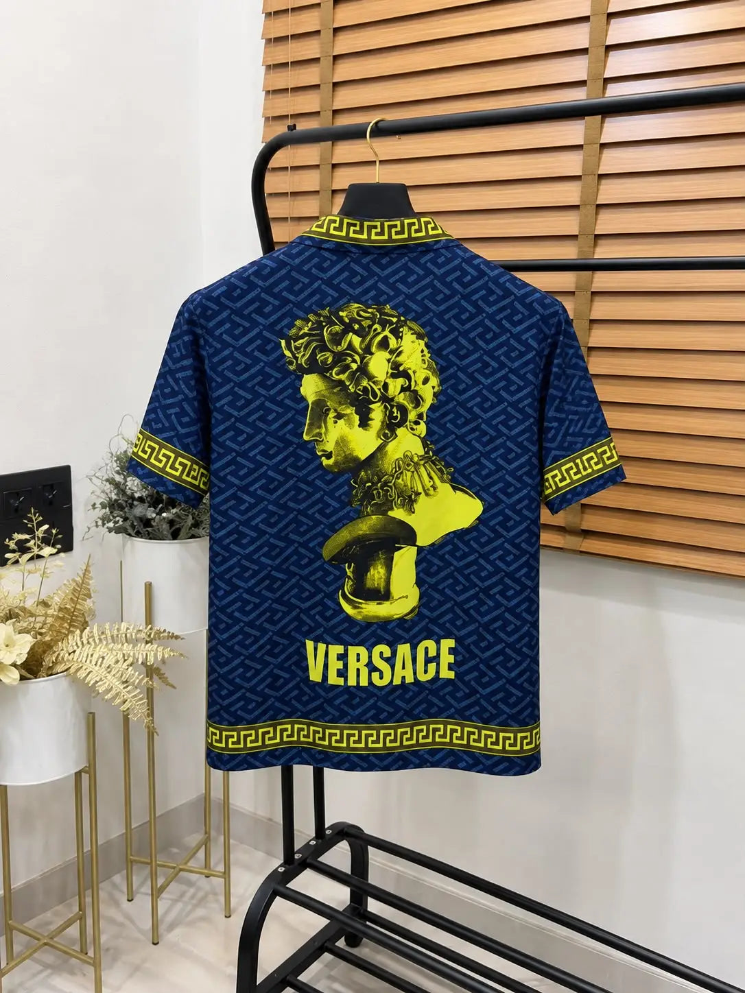 Versac_e Printed Turkey Imported Premium Half Shirt