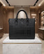 Burberr y Monogram Luxury Premium Imported Black Laptop Bag Blue b56