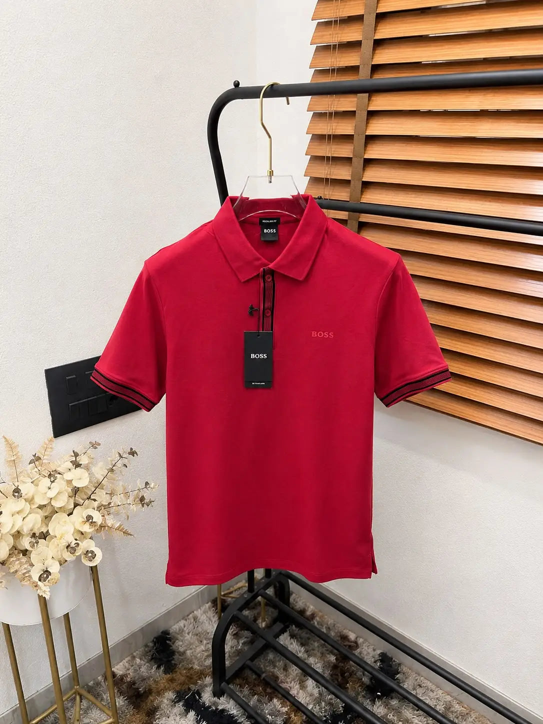 Bo-ss Premium Cotton Classic Polo T-shirt (DN 628)